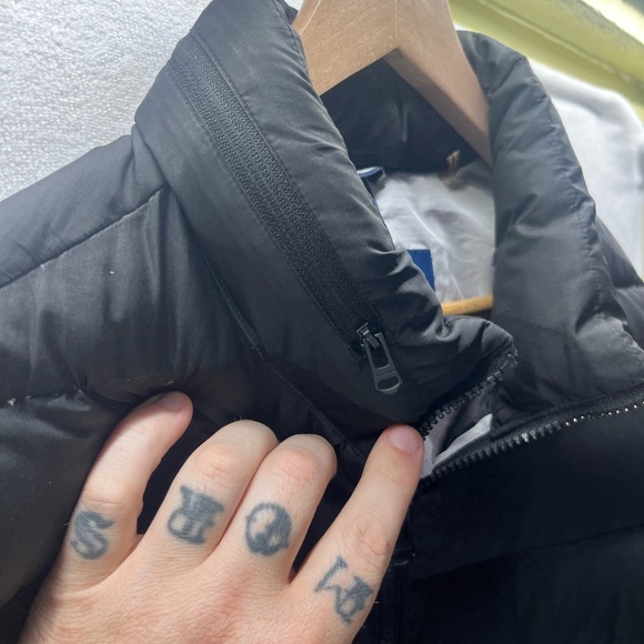 Cole Haan Down Feather Packable Coat Mens M Black Puffer Stylish Preppy Casual - Picture 5 of 9